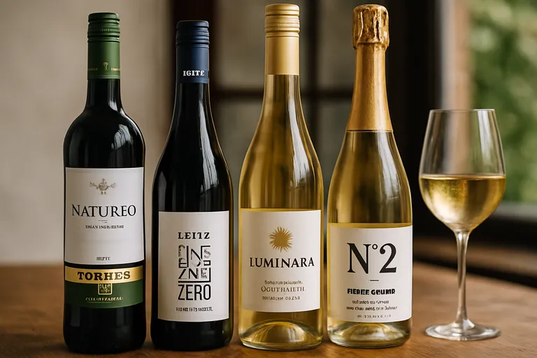 Een selectie van de beste alcoholvrije wijnen
